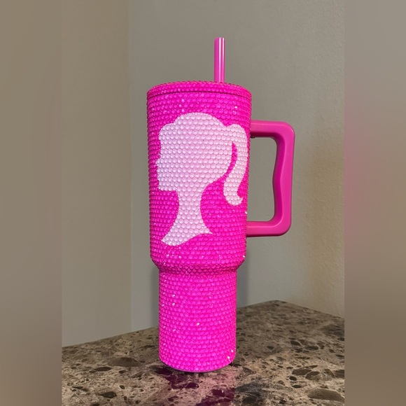Simple Modern CUSTOM “R” 40 oz Tumbler | TREK COLLECTION | RASPBERRY VIBES💖 - Picture 4 of 7